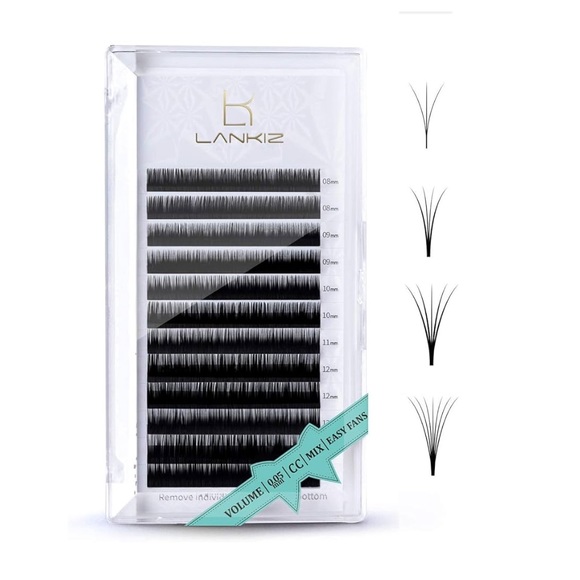 LANKIZ Eyelash Extensions Individual
Lashes 0.15mm C Curl 8-
15mm Mink - Picture 1 of 5